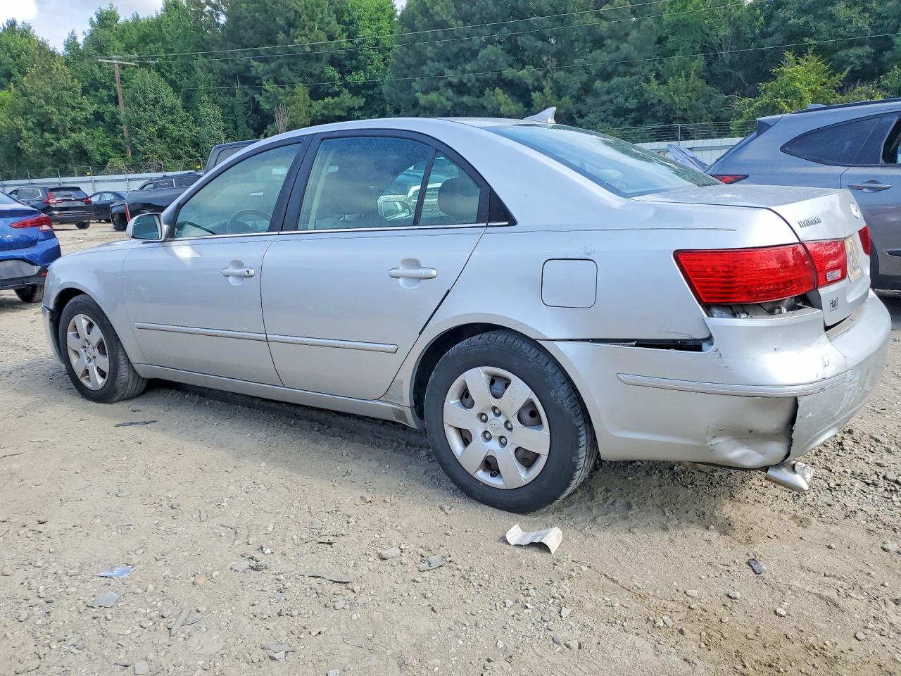 2009 Hyundai Sonata Gls Silver vin: 5NPET46F49H462948