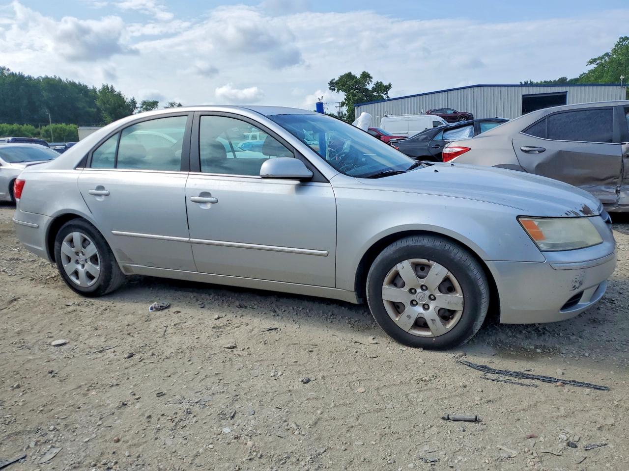2009 Hyundai Sonata Gls Silver vin: 5NPET46F49H462948
