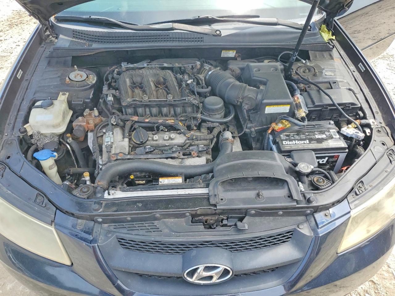 2008 Hyundai Sonata Gls Синий vin: 5NPET46F58H364252