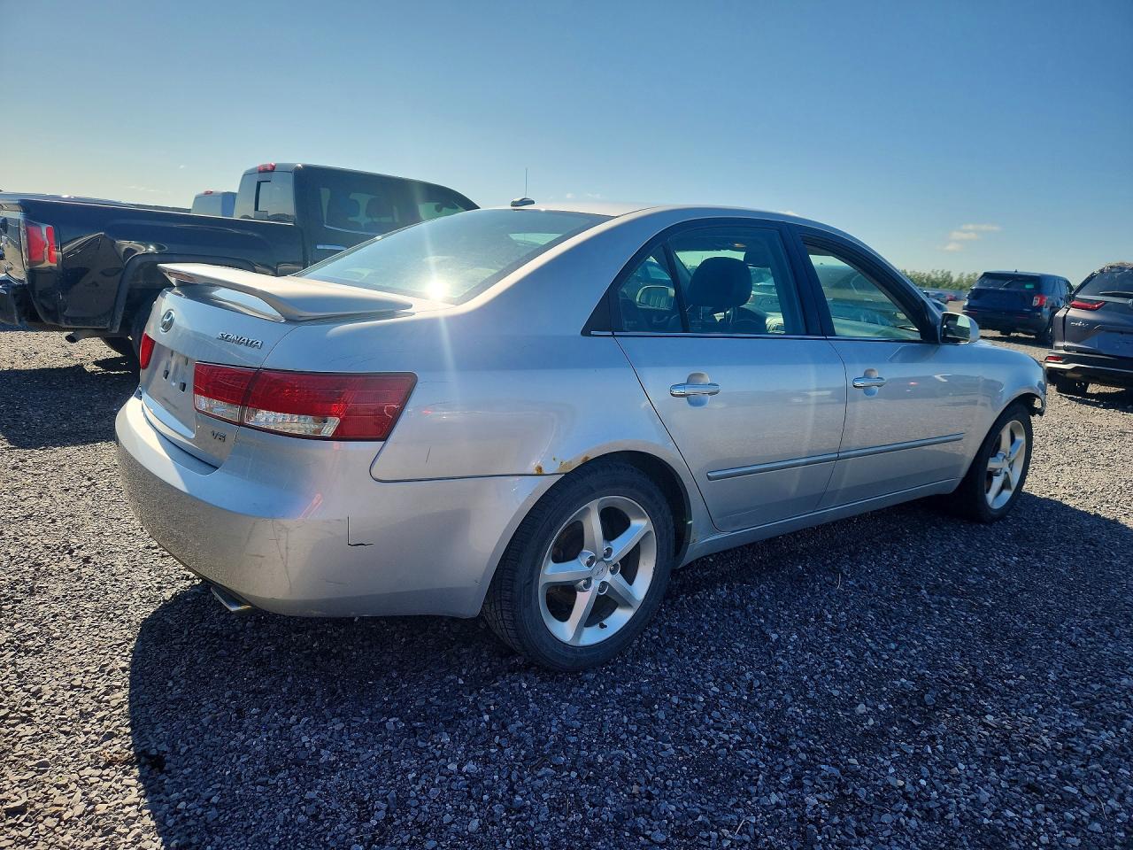 2008 Hyundai Sonata Gls Серебряный vin: 5NPET46F58H395016