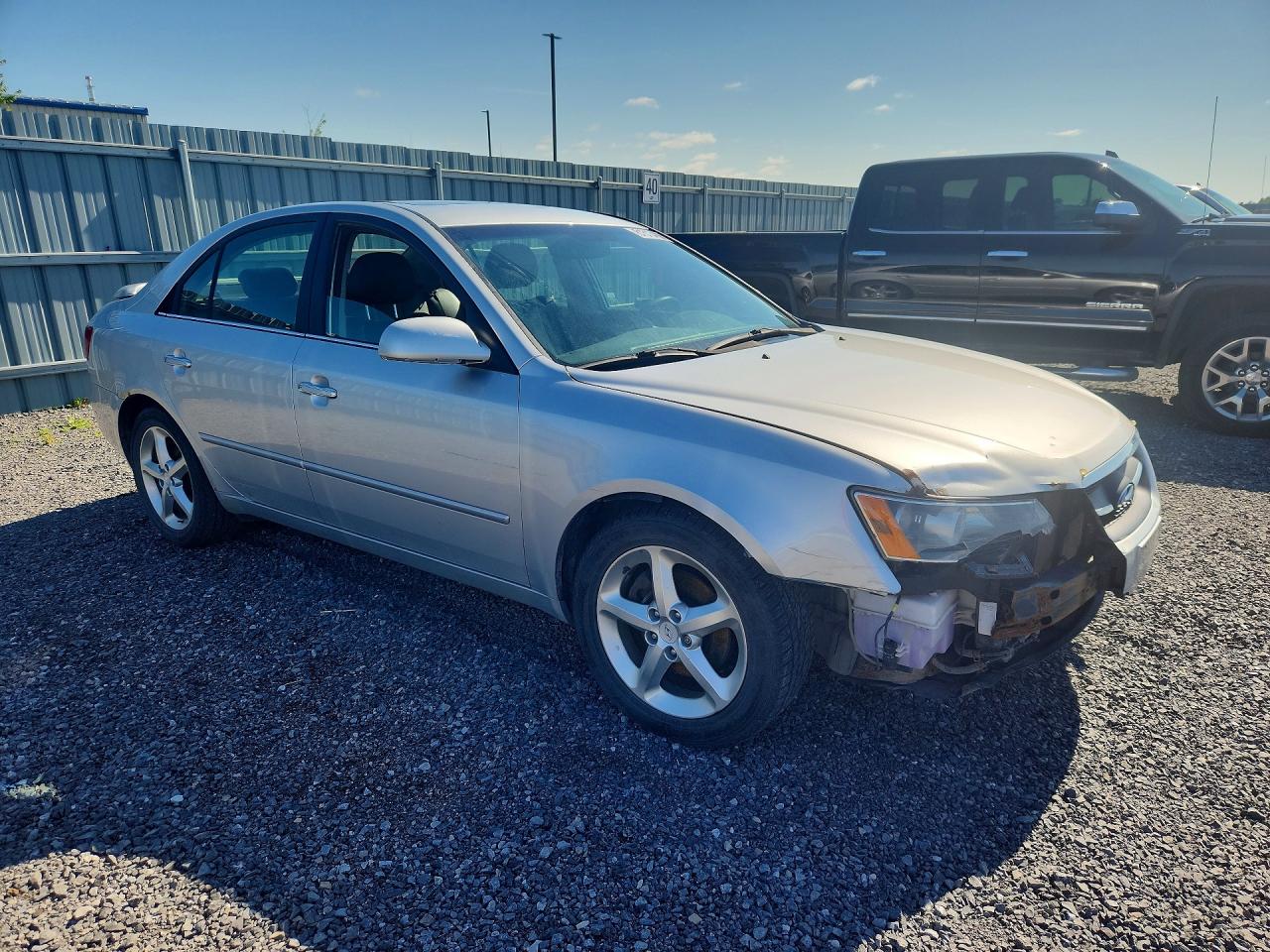 2008 Hyundai Sonata Gls Серебряный vin: 5NPET46F58H395016
