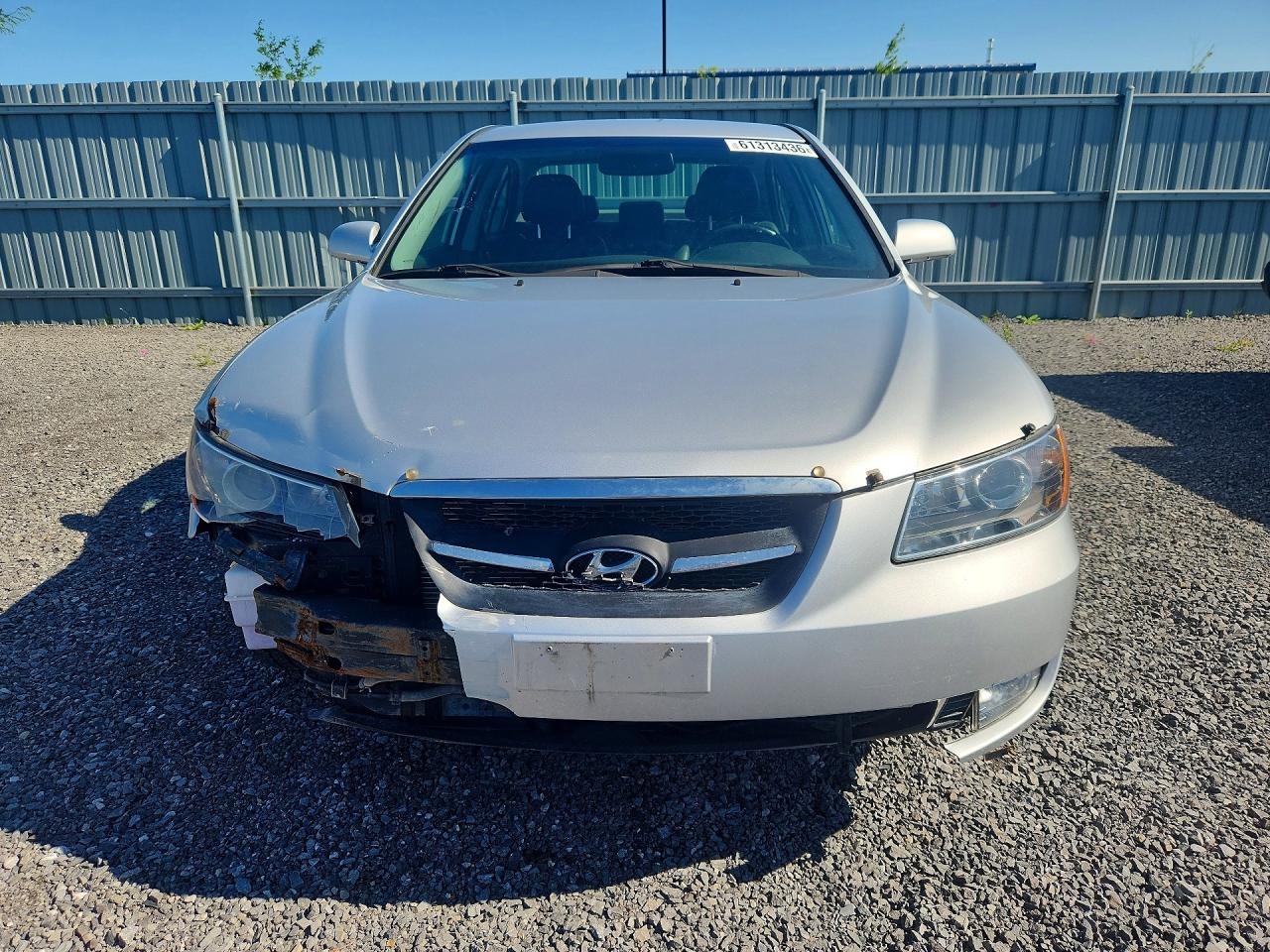 2008 Hyundai Sonata Gls Серебряный vin: 5NPET46F58H395016