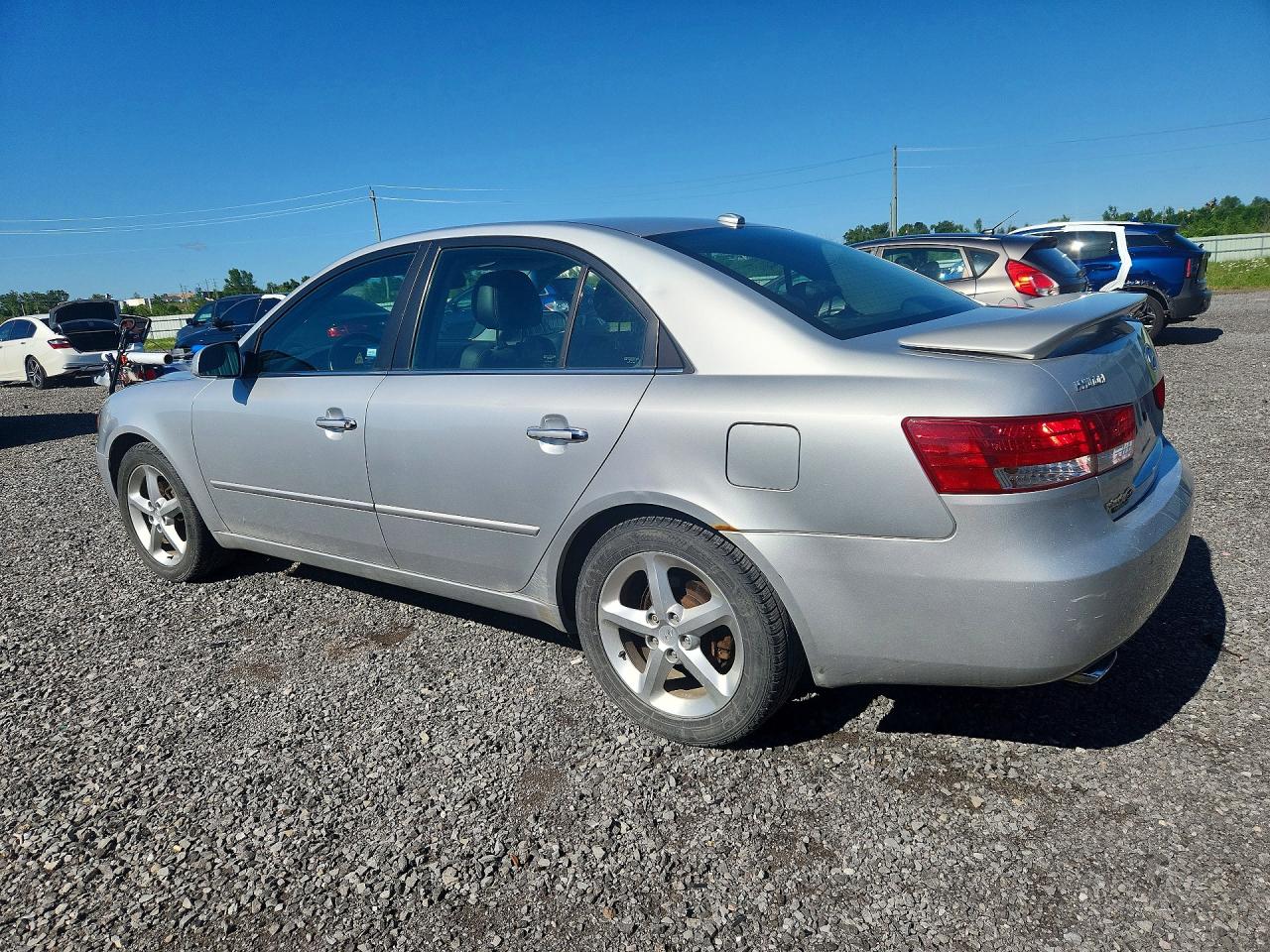 2008 Hyundai Sonata Gls Серебряный vin: 5NPET46F58H395016