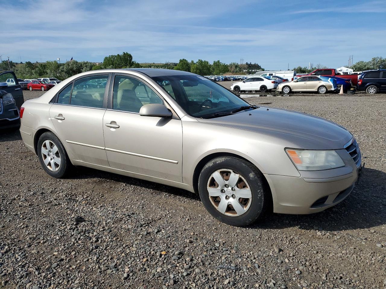2009 Hyundai Sonata Gls Gold vin: 5NPET46F59H465051