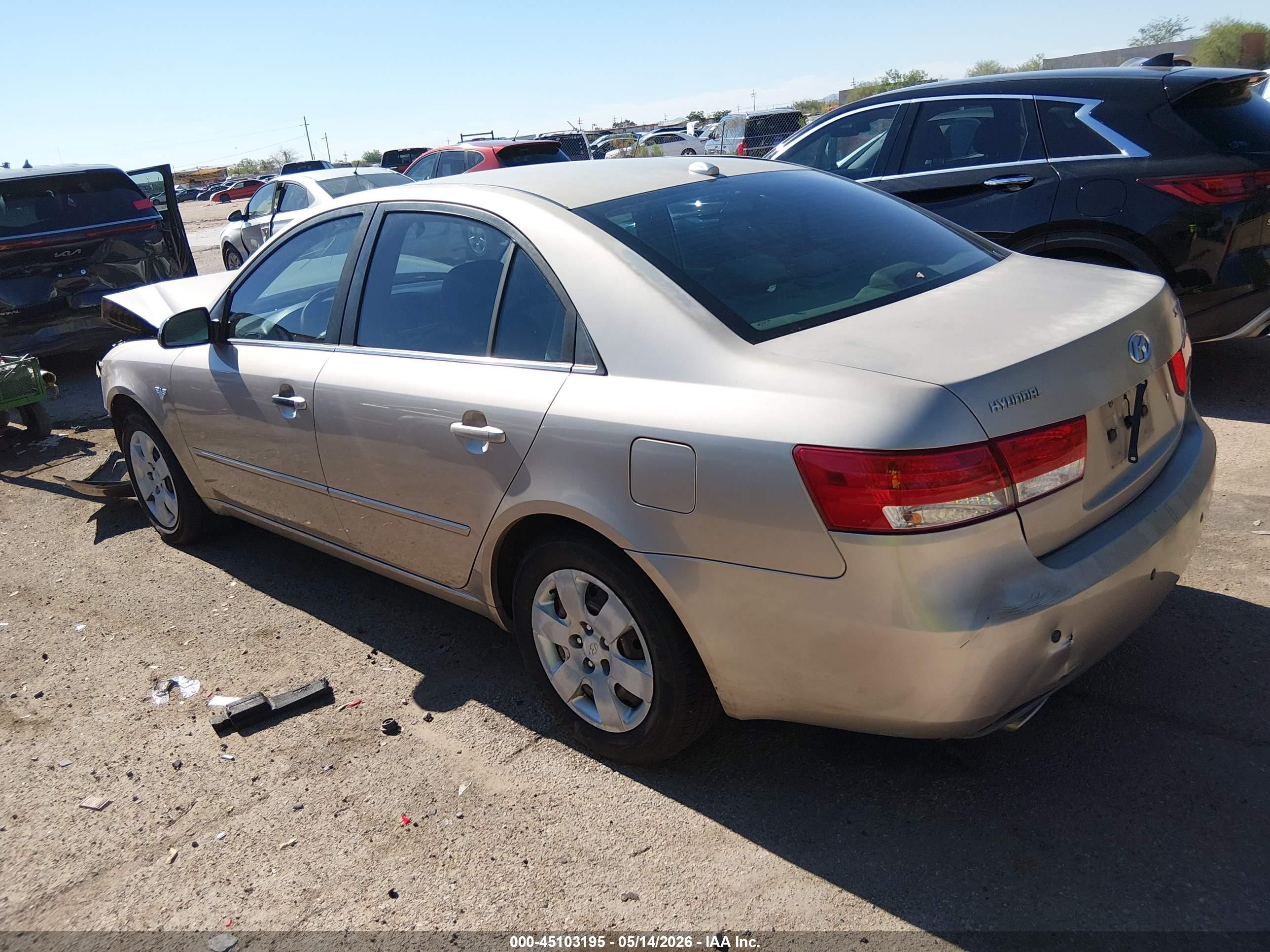 2008 Hyundai Sonata Gls V6 Tan vin: 5NPET46F68H346651
