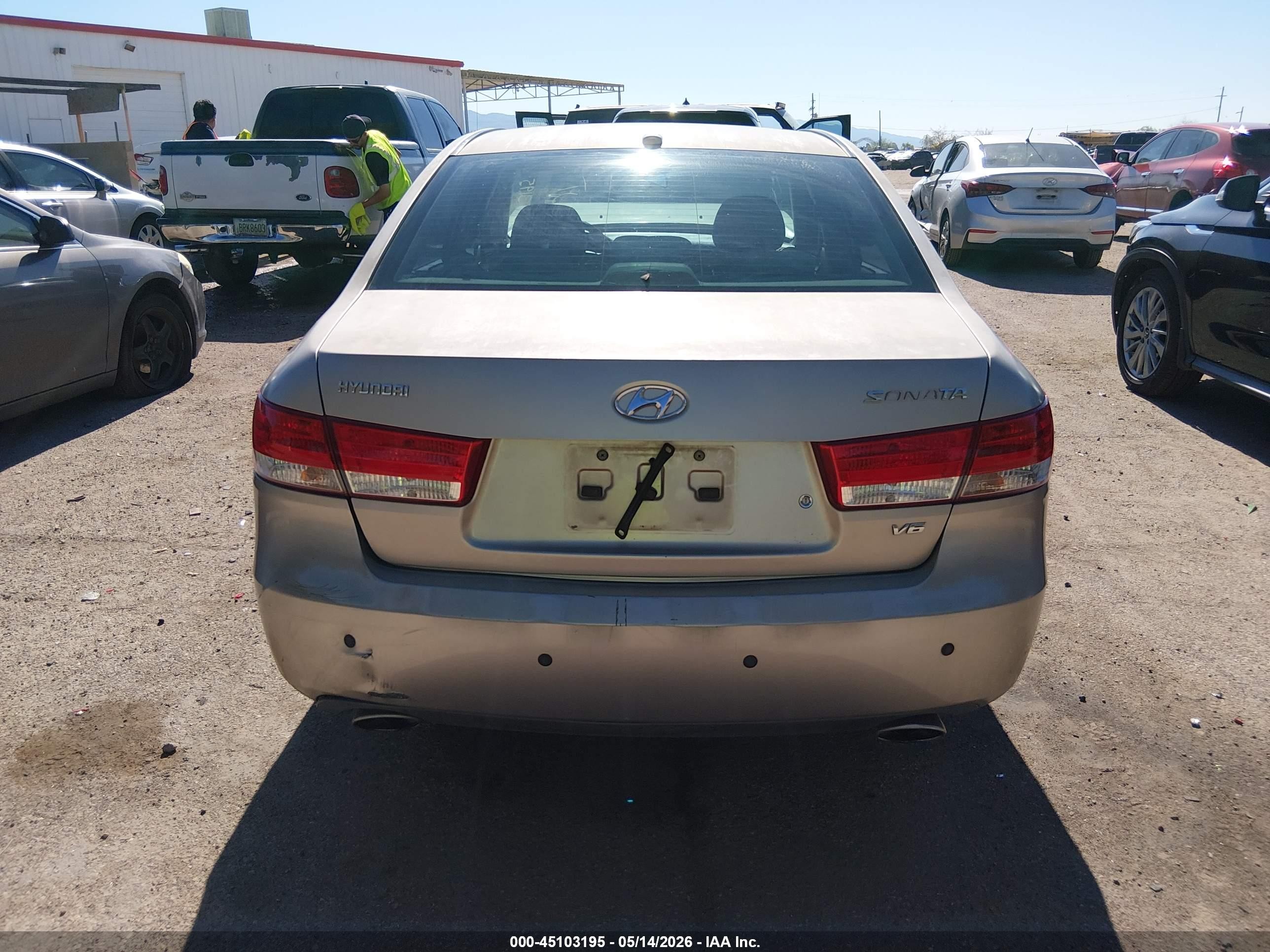 2008 Hyundai Sonata Gls V6 Tan vin: 5NPET46F68H346651