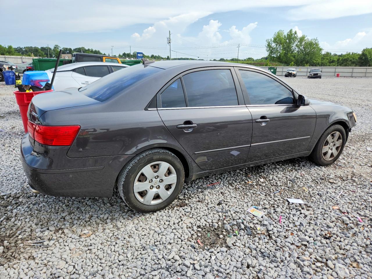 2009 Hyundai Sonata Gls V6 Charcoal vin: 5NPET46F69H460926
