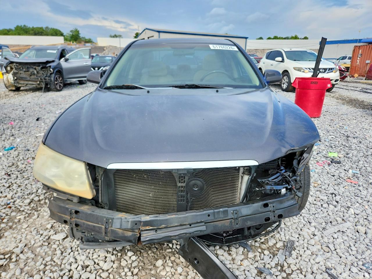 2009 Hyundai Sonata Gls V6 Charcoal vin: 5NPET46F69H460926