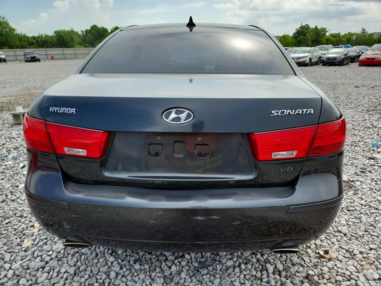 2009 Hyundai Sonata Gls V6 Charcoal vin: 5NPET46F69H460926