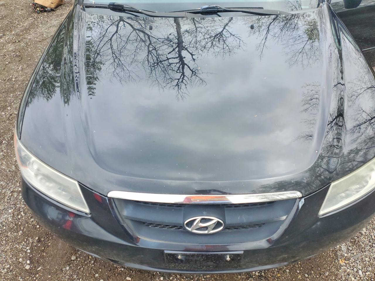 2006 Hyundai Sonata Gl Black vin: 5NPET46F76H114850