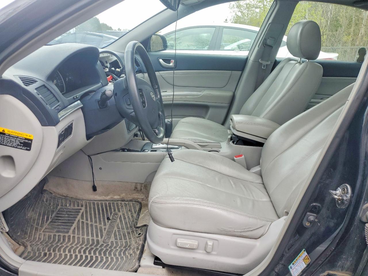 2006 Hyundai Sonata Gl Black vin: 5NPET46F76H114850