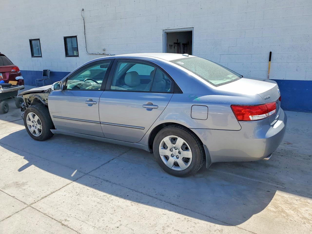 2008 Hyundai Sonata Gls Silver vin: 5NPET46F78H366729