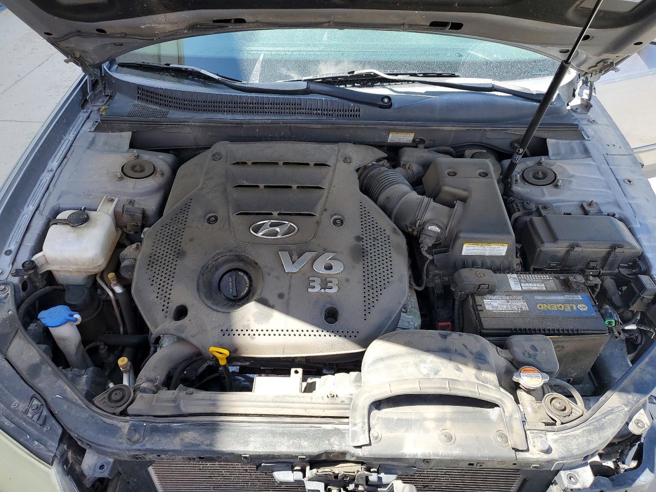 2008 Hyundai Sonata Gls Silver vin: 5NPET46F78H366729