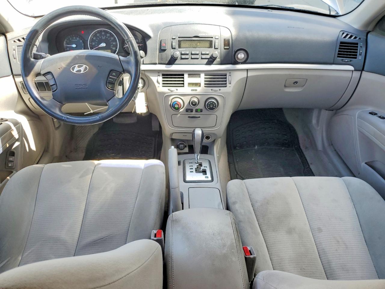 2008 Hyundai Sonata Gls Silver vin: 5NPET46F78H366729