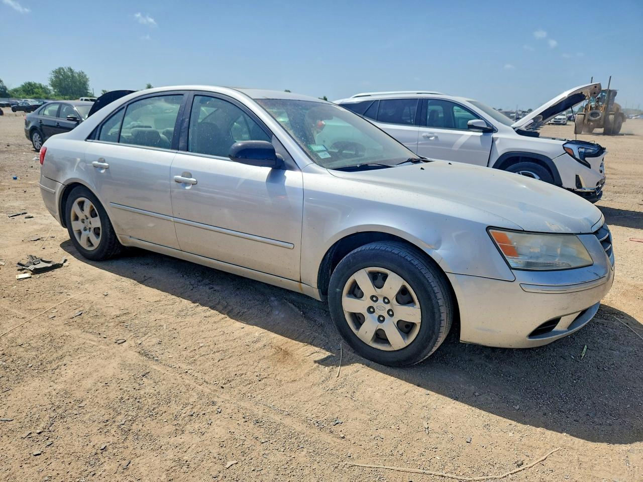 2009 Hyundai Sonata Gls Silver vin: 5NPET46F79H456755