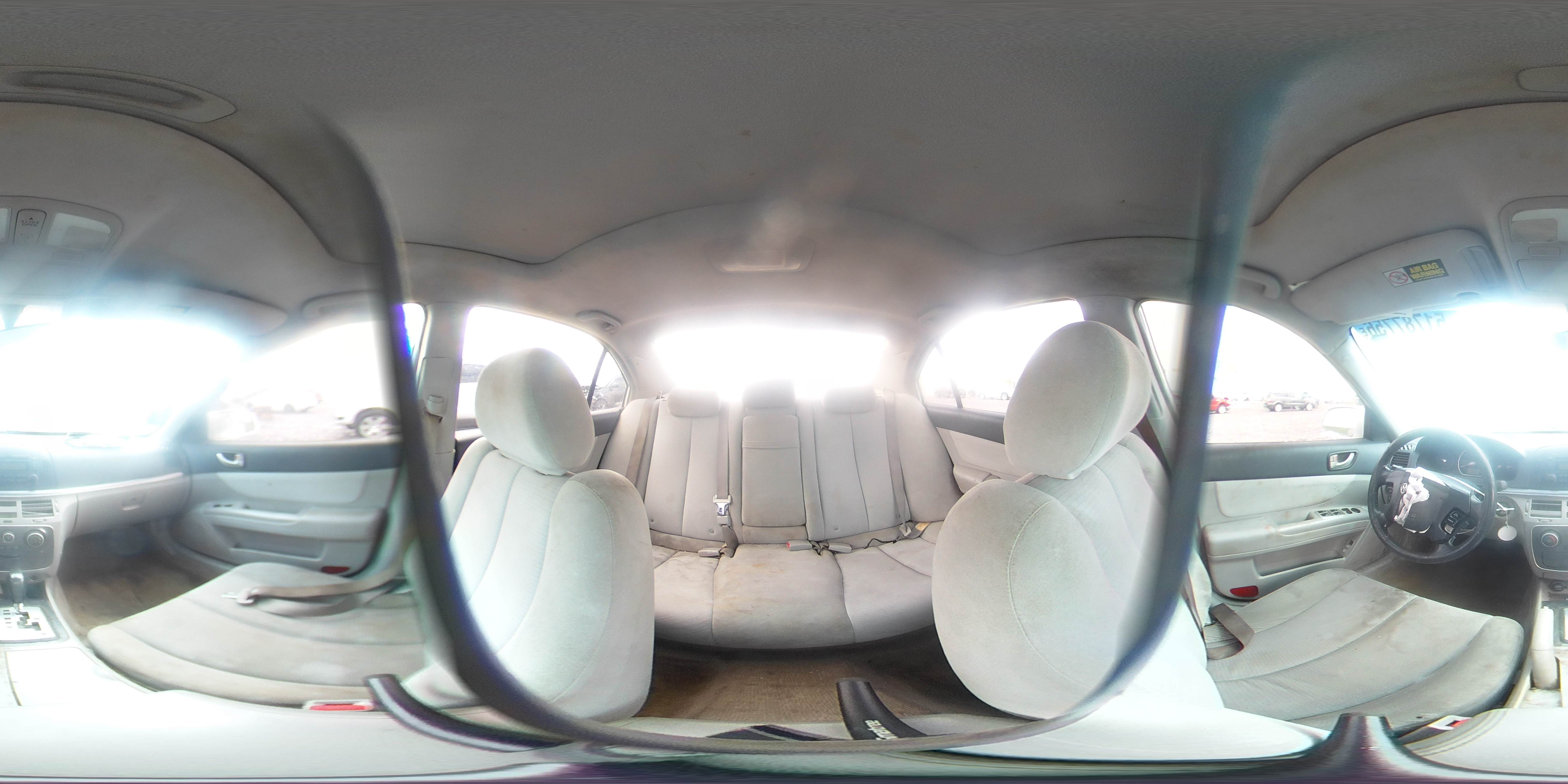 2008 Hyundai Sonata Gls White vin: 5NPET46F88H379795