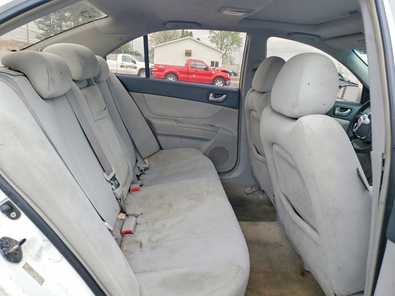 2008 Hyundai Sonata Gls White vin: 5NPET46F88H379795