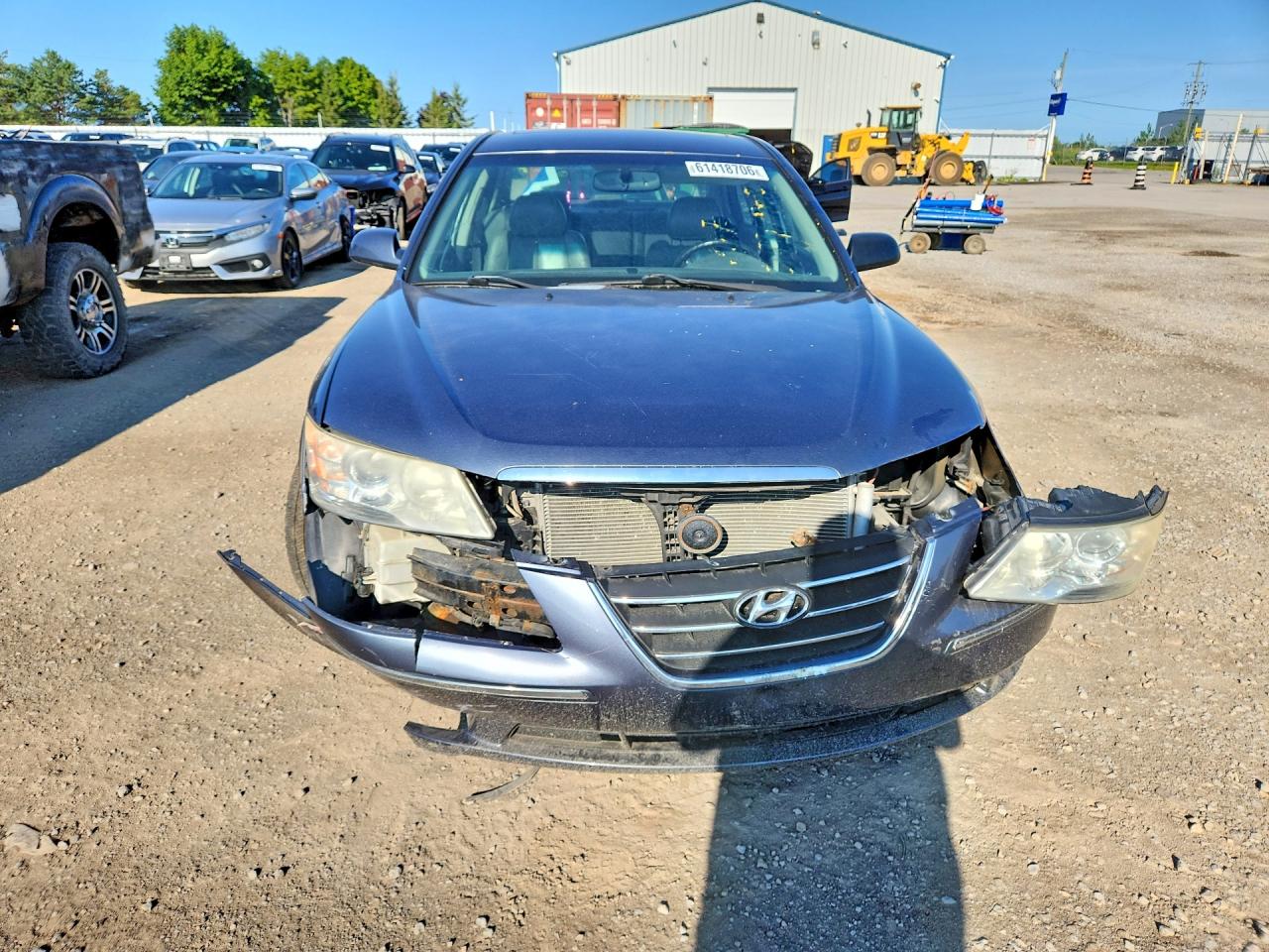 2009 Hyundai Sonata Blue vin: 5NPET46F89H514579