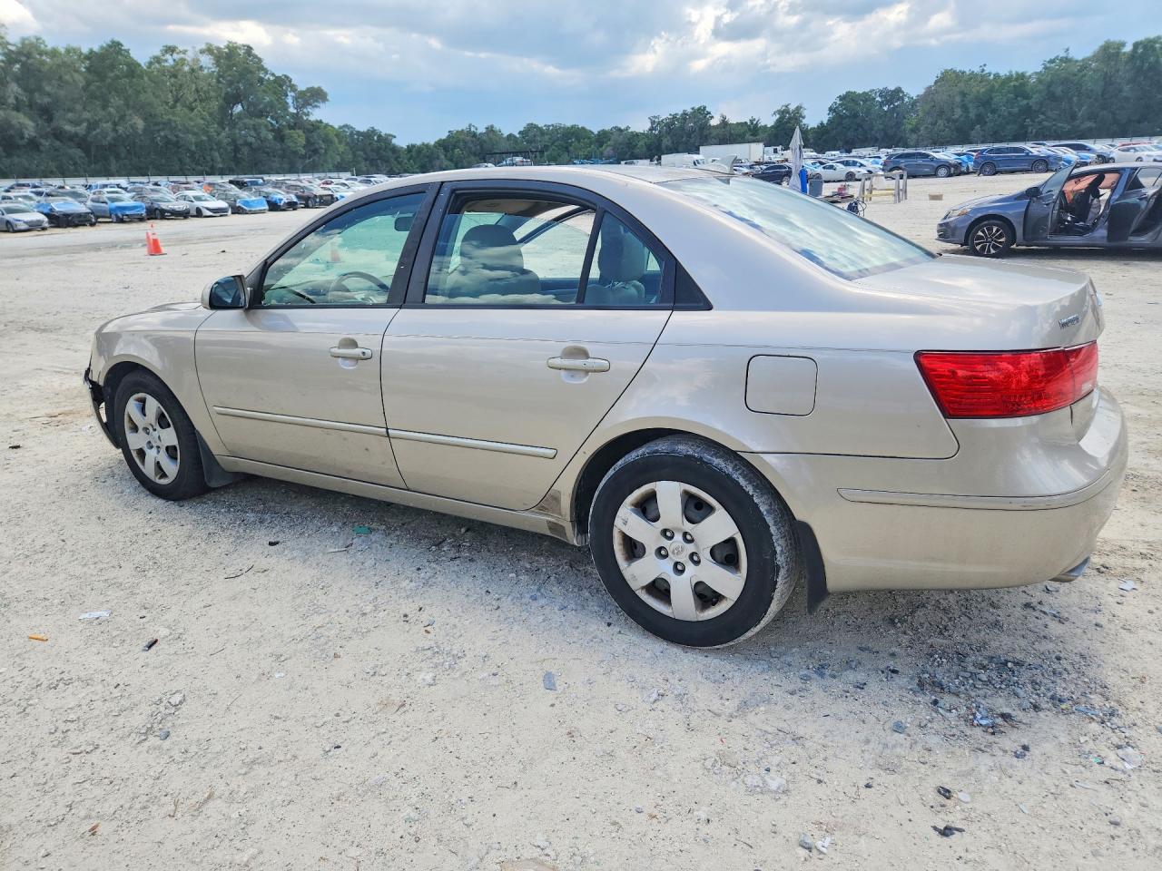 2009 Hyundai Sonata Gls Tan vin: 5NPET46F89H541779