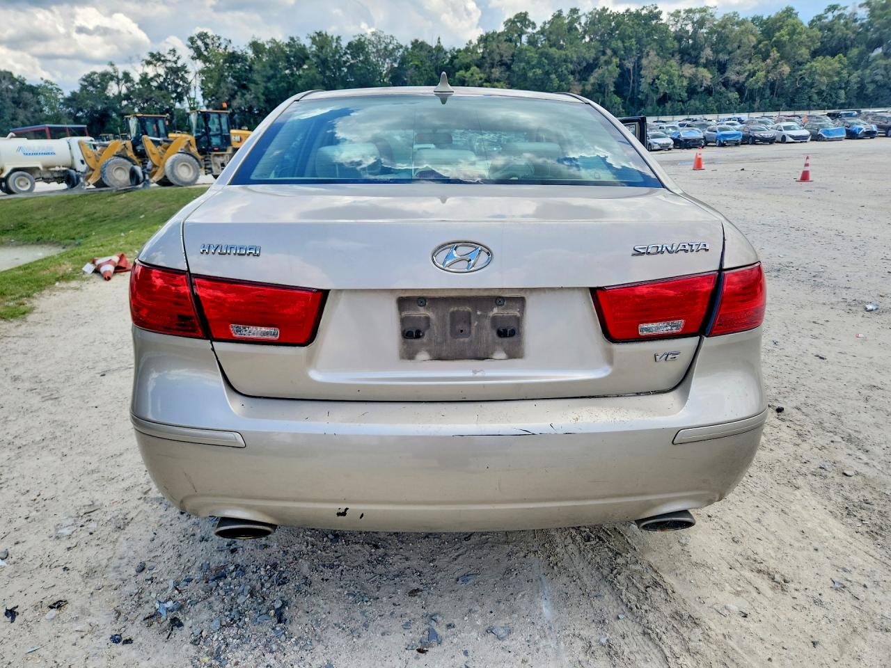 2009 Hyundai Sonata Gls Tan vin: 5NPET46F89H541779