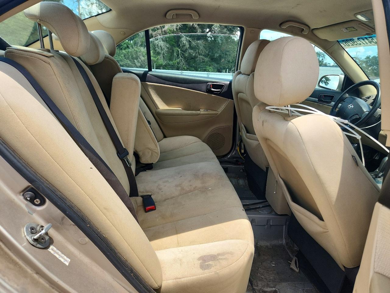2009 Hyundai Sonata Gls Tan vin: 5NPET46F89H541779