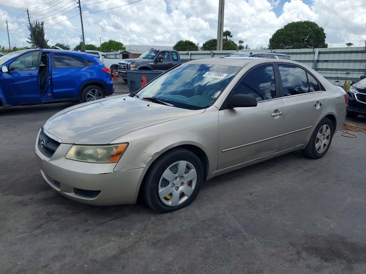 2008 Hyundai Sonata Nfa Бежевый vin: 5NPET46FX8H358236