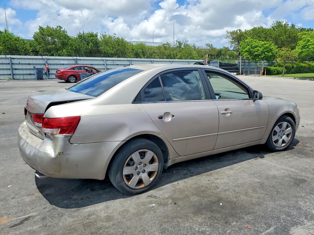2008 Hyundai Sonata Nfa Бежевый vin: 5NPET46FX8H358236