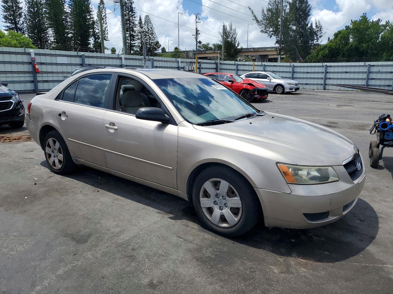 2008 Hyundai Sonata Nfa Бежевый vin: 5NPET46FX8H358236