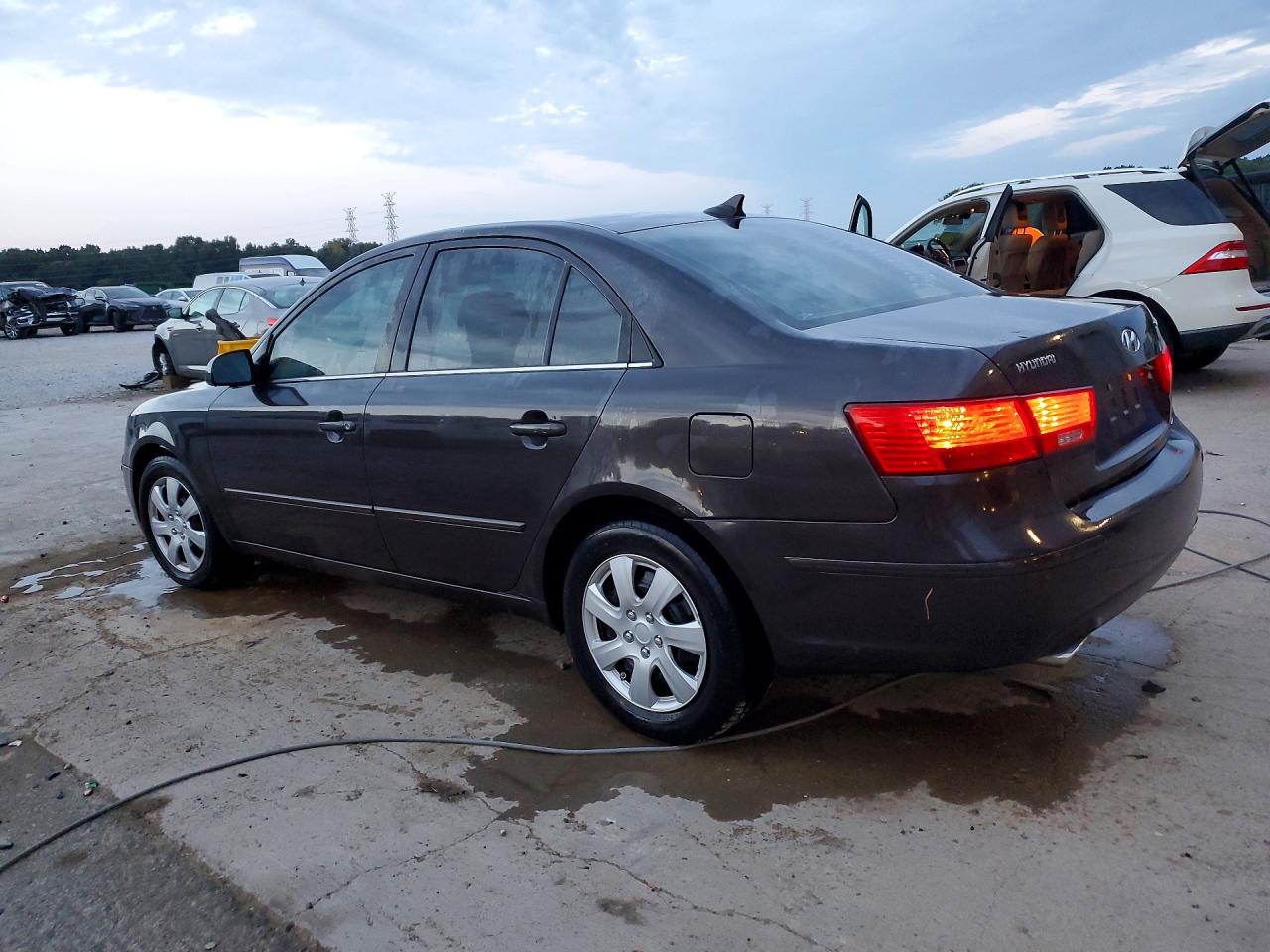 2009 Hyundai Sonata Gls V6 Gray vin: 5NPET46FX9H468995