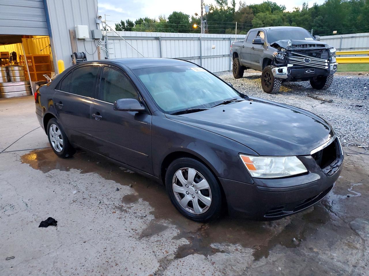 2009 Hyundai Sonata Gls V6 Gray vin: 5NPET46FX9H468995