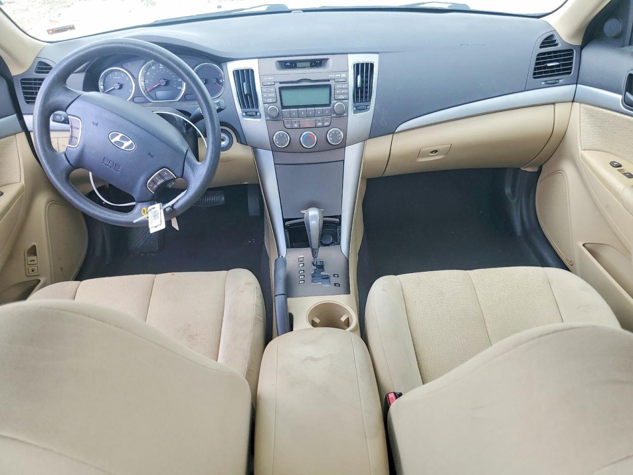 2010 Hyundai Sonata Gls White vin: 5NPET4AC0AH588936