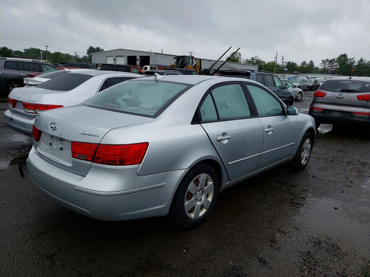 2010 Hyundai Sonata Gls Silver vin: 5NPET4AC0AH597460