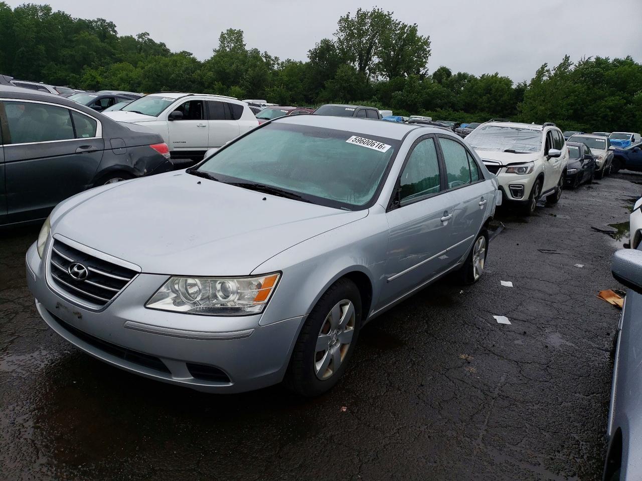 2010 Hyundai Sonata Gls Silver vin: 5NPET4AC0AH597460