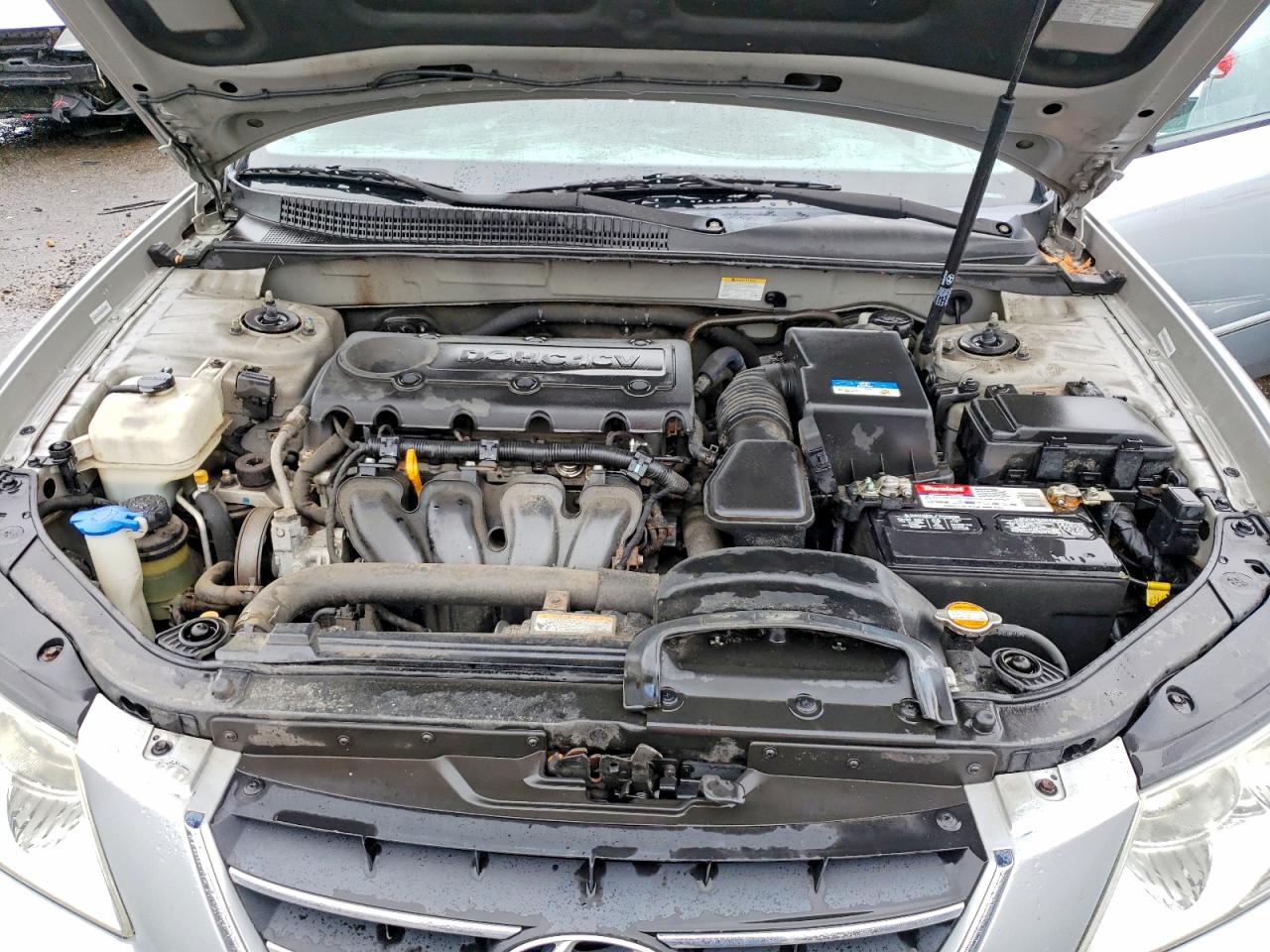 2010 Hyundai Sonata Gls Silver vin: 5NPET4AC0AH597460