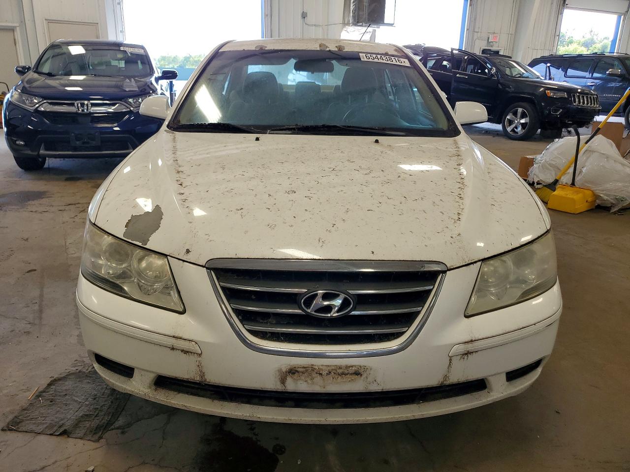 2010 Hyundai Sonata Gls Белый vin: 5NPET4AC0AH601975