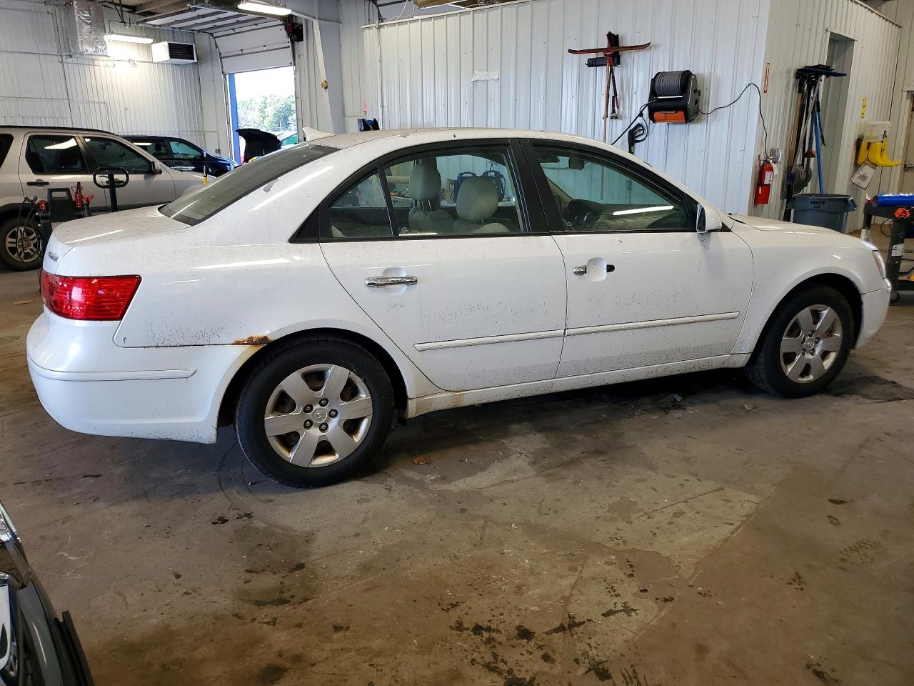 2010 Hyundai Sonata Gls Белый vin: 5NPET4AC0AH601975