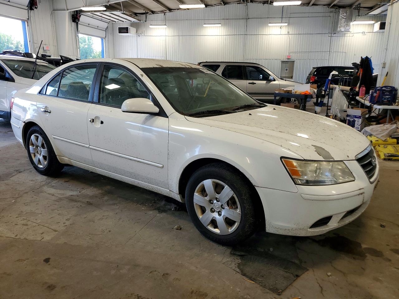 2010 Hyundai Sonata Gls Белый vin: 5NPET4AC0AH601975