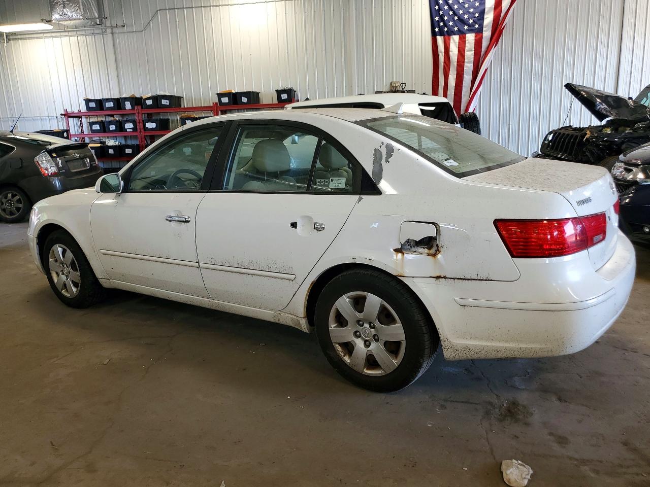 2010 Hyundai Sonata Gls Белый vin: 5NPET4AC0AH601975