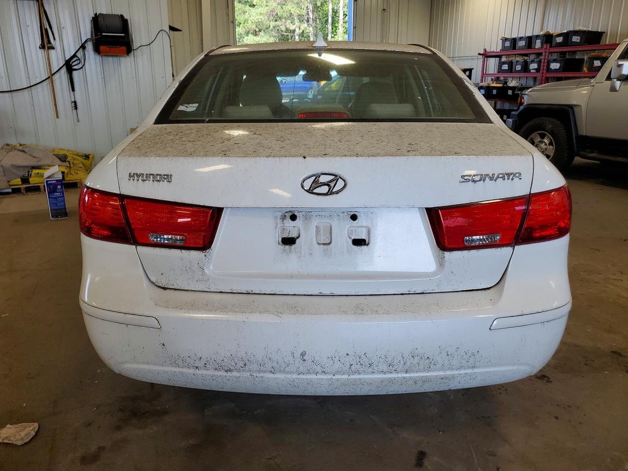 2010 Hyundai Sonata Gls Белый vin: 5NPET4AC0AH601975