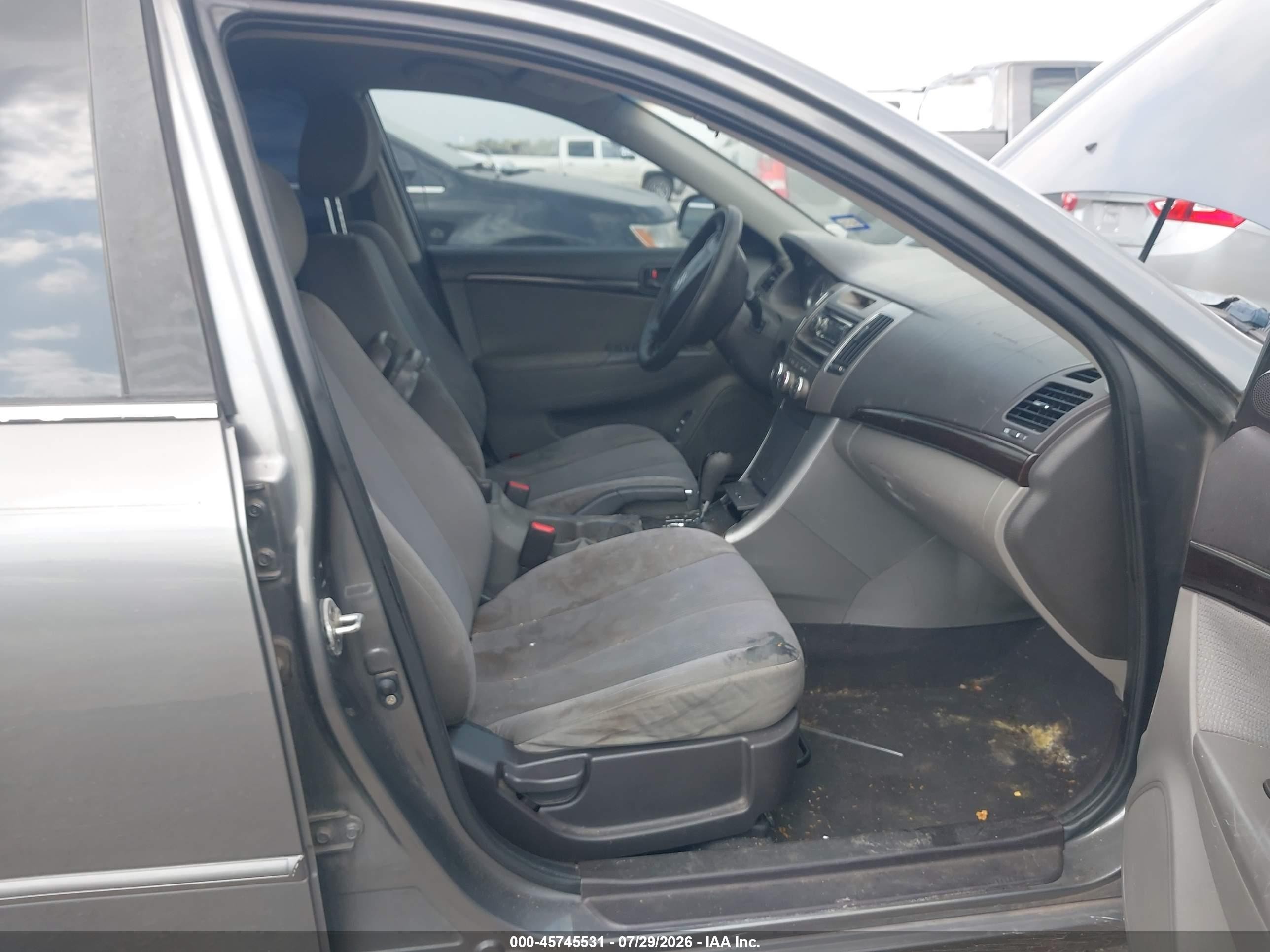 2010 Hyundai Sonata Gls Gray vin: 5NPET4AC0AH606612