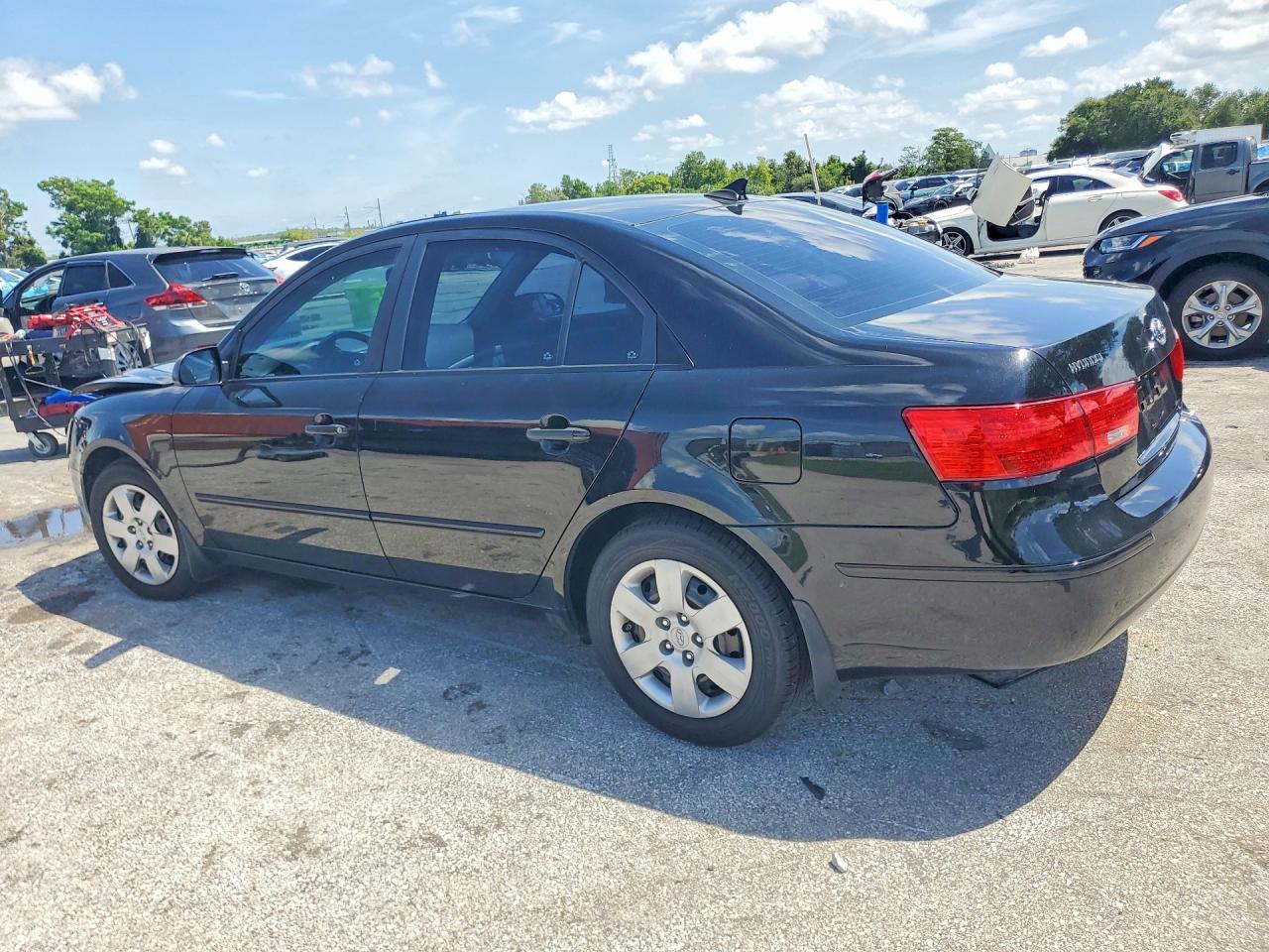 2010 Hyundai Sonata Gls Черный vin: 5NPET4AC0AH610790