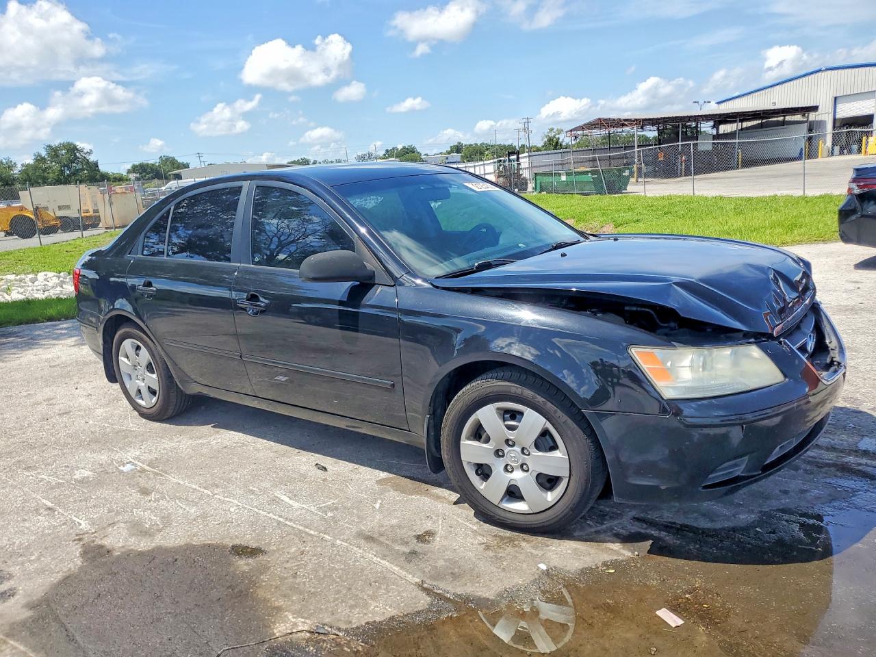 2010 Hyundai Sonata Gls Черный vin: 5NPET4AC0AH610790