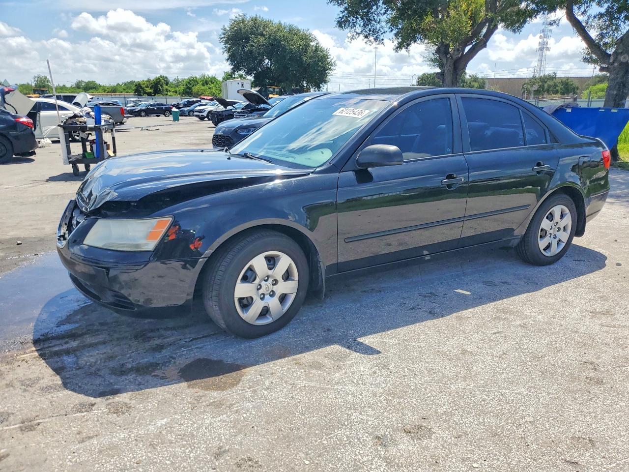 2010 Hyundai Sonata Gls Black vin: 5NPET4AC0AH610790