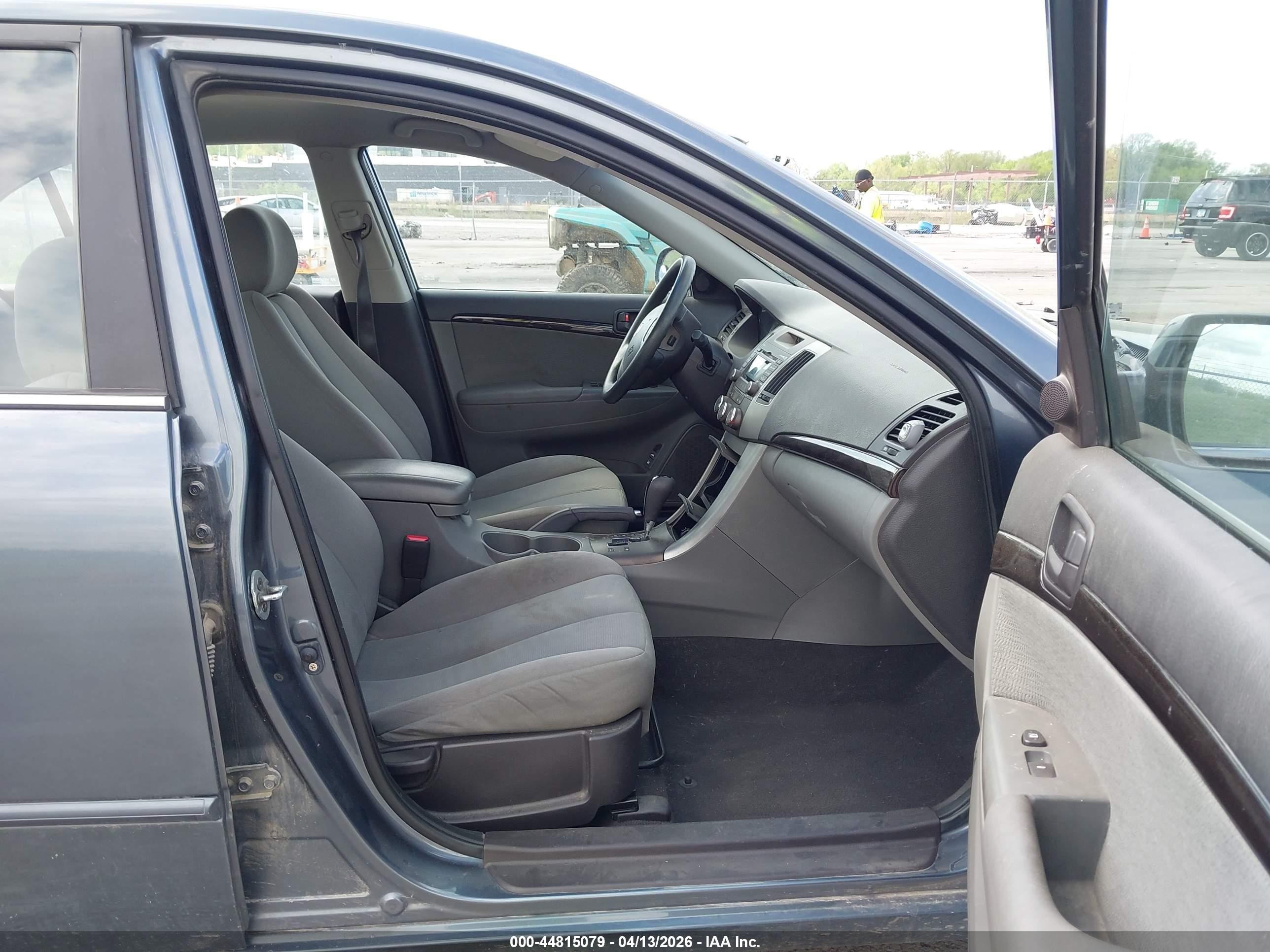 2010 Hyundai Sonata Gls Gray vin: 5NPET4AC0AH620414