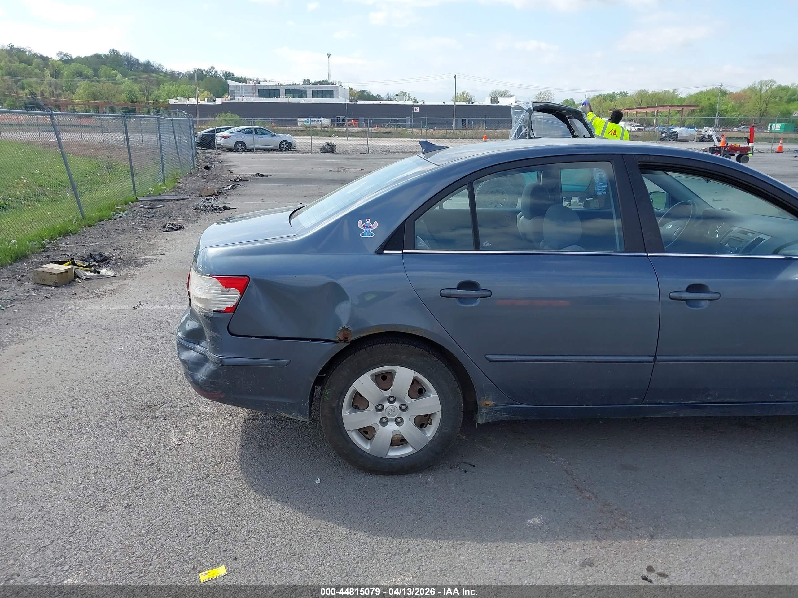 2010 Hyundai Sonata Gls Gray vin: 5NPET4AC0AH620414