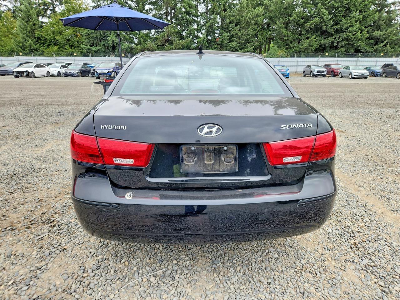 2010 Hyundai Sonata Gls Black vin: 5NPET4AC0AH627850