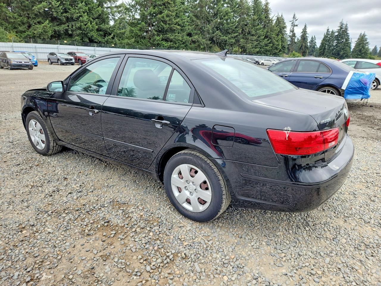 2010 Hyundai Sonata Gls Black vin: 5NPET4AC0AH627850