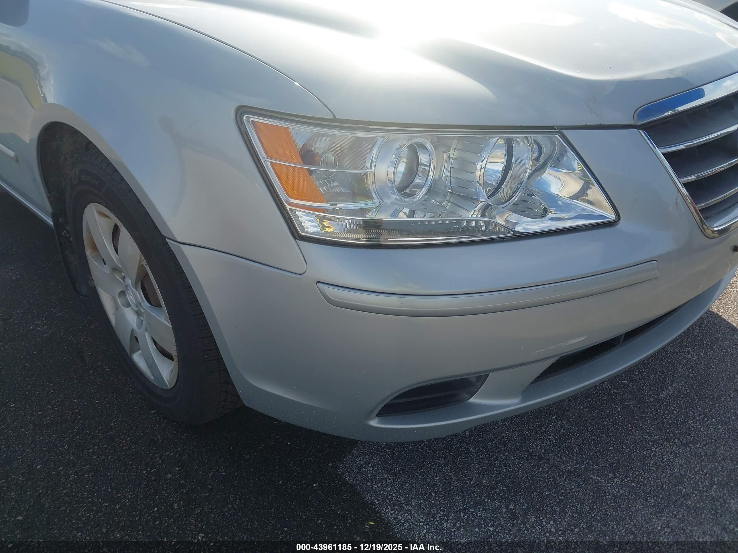 2010 Hyundai Sonata Gls Серебряный vin: 5NPET4AC0AH655602