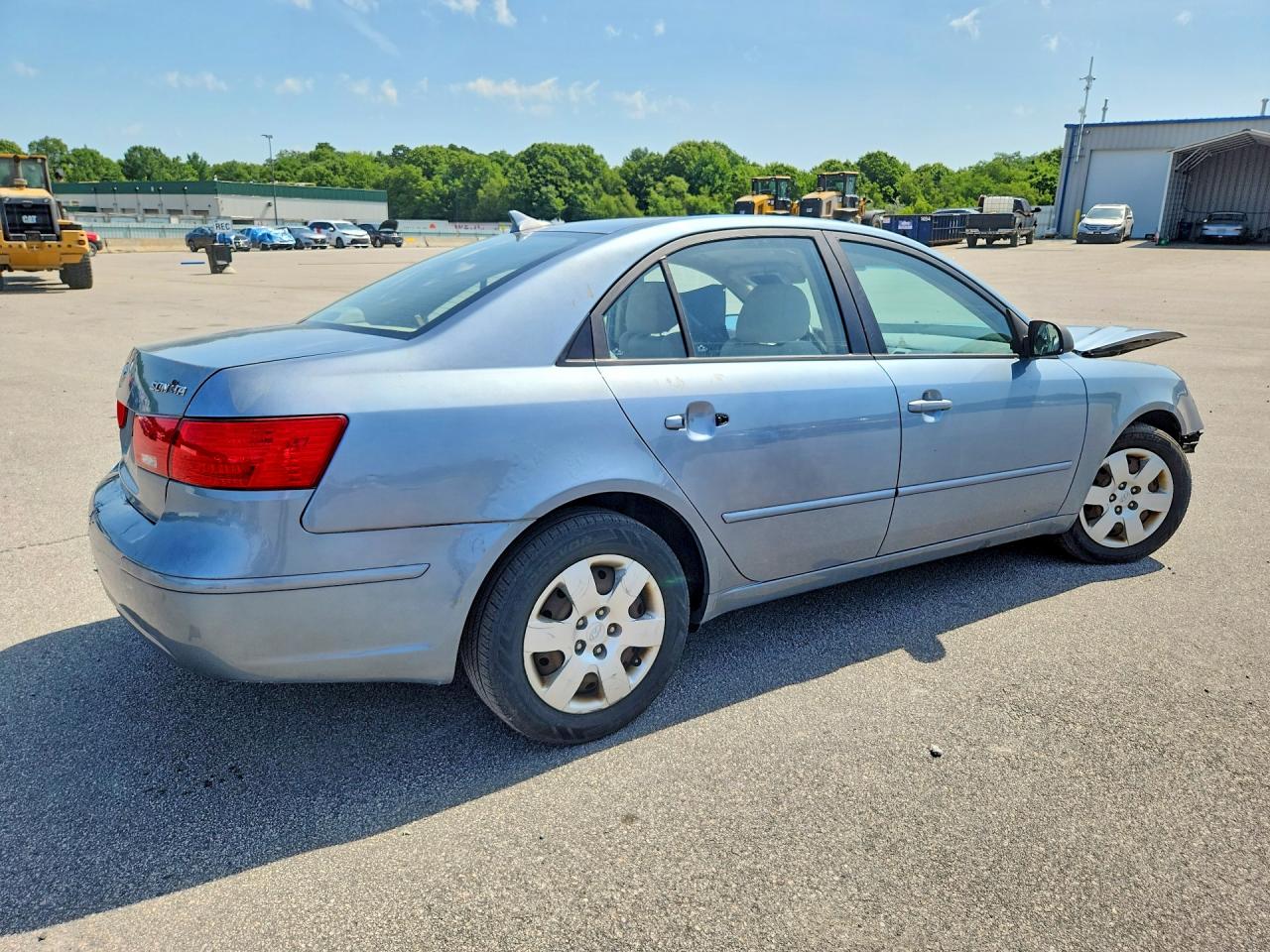2010 Hyundai Sonata Gls Blue vin: 5NPET4AC0AH659729