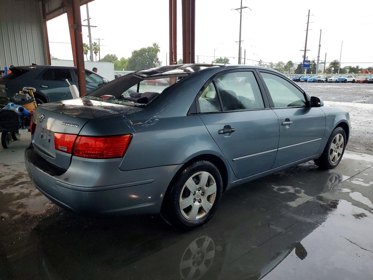 2010 Hyundai Sonata Gls Blue vin: 5NPET4AC1AH581218